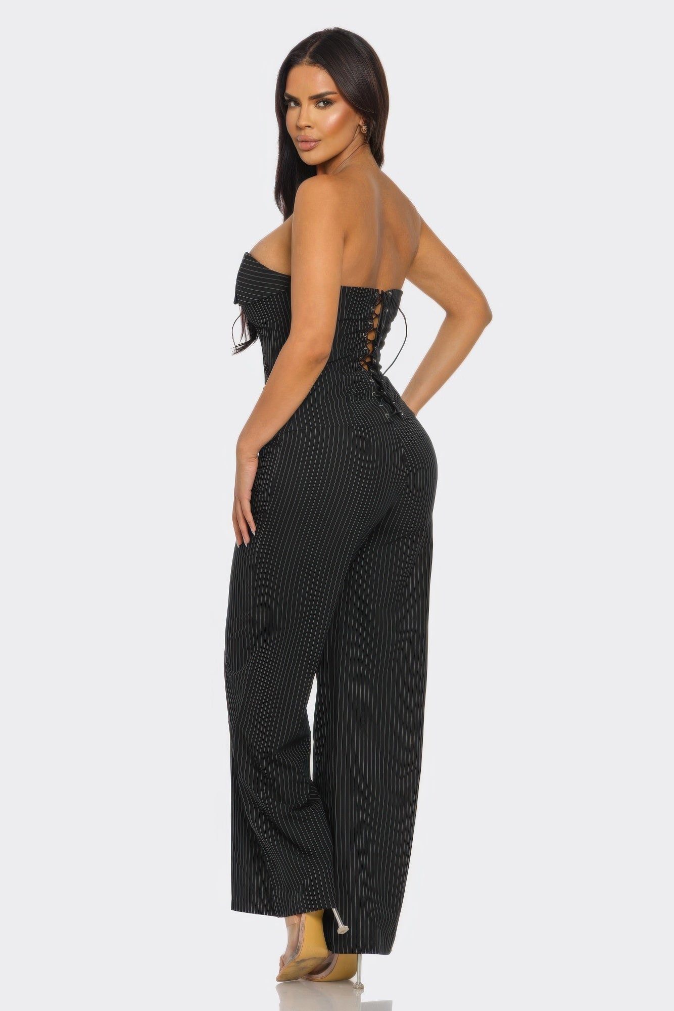 The Power Structure Pinstripe Set