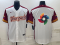 Men's 2023 World Baseball Classic Venezuela White jersey