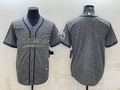 Men's Los Angeles Rams Gray Blank Jersey1