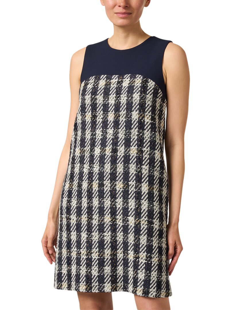 Paule Ka Tweed Wool-Blend Shift Dress
