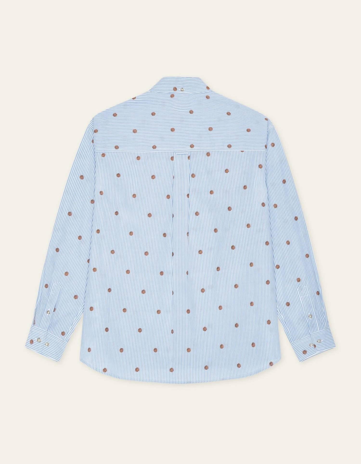 Kolton Stripe Basketball Shirt In Allure
