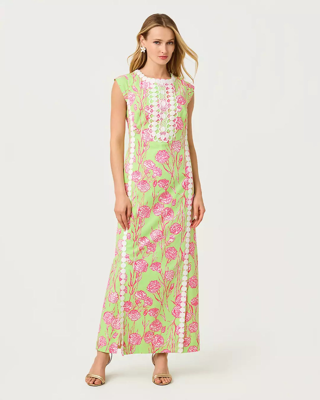 Rosalena Stretch Maxi Shift Dress