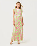 Rosalena Stretch Maxi Shift Dress