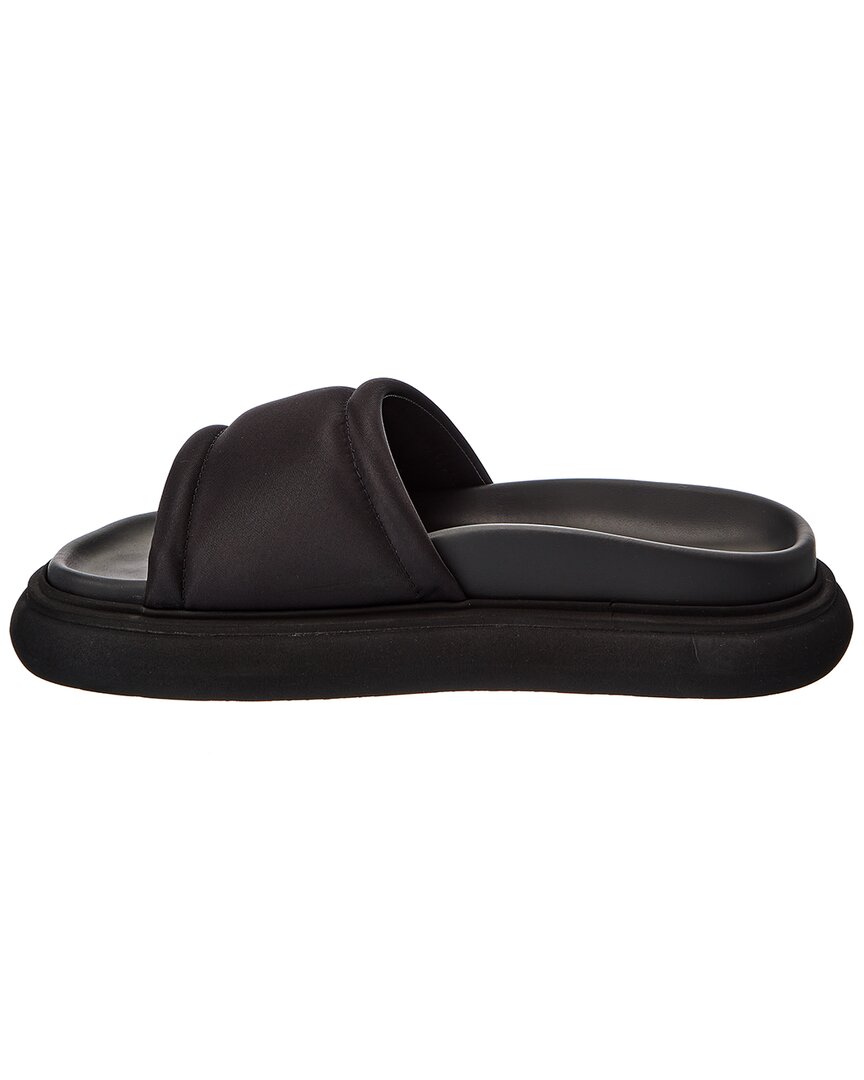 The Attico Padded Satin Platform Sandal