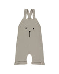 Turtledove London 3D Bear Rib Shortie Dungaree