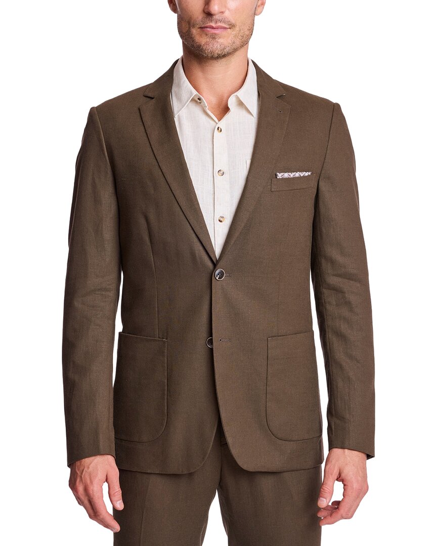 Paisley & Gray Dover Linen-Blend Jacket