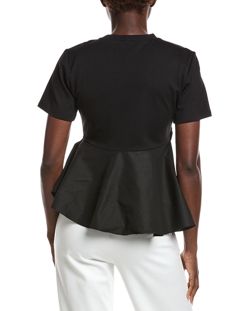 Gracia Crewneck Oversized Bow Top