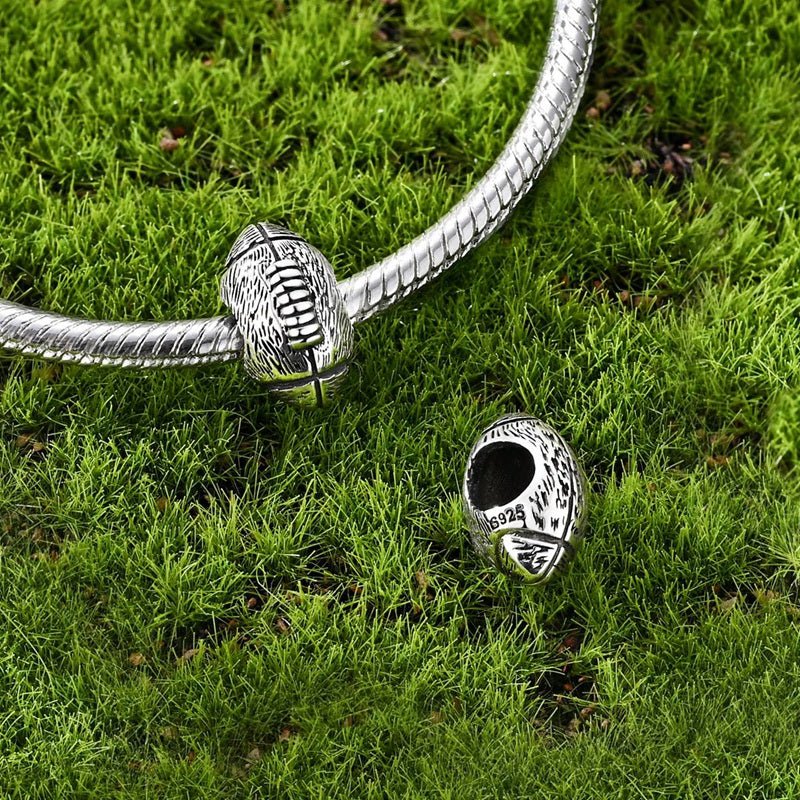 American Football Ball Charm