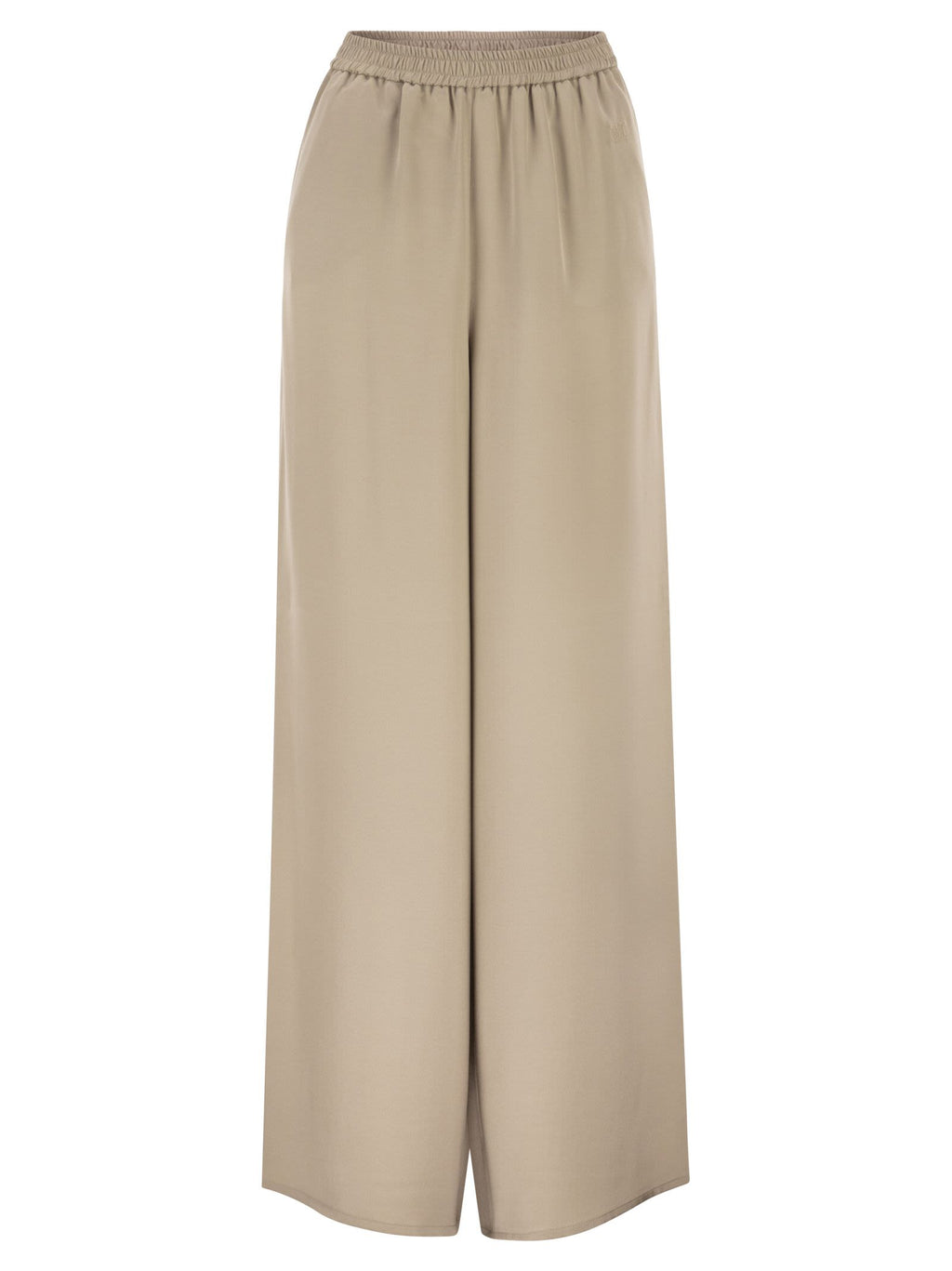 Max Mara Women Mxmvolonta - Pure Silk Wide-Leg Trousers