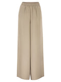 Max Mara Women Mxmvolonta - Pure Silk Wide-Leg Trousers