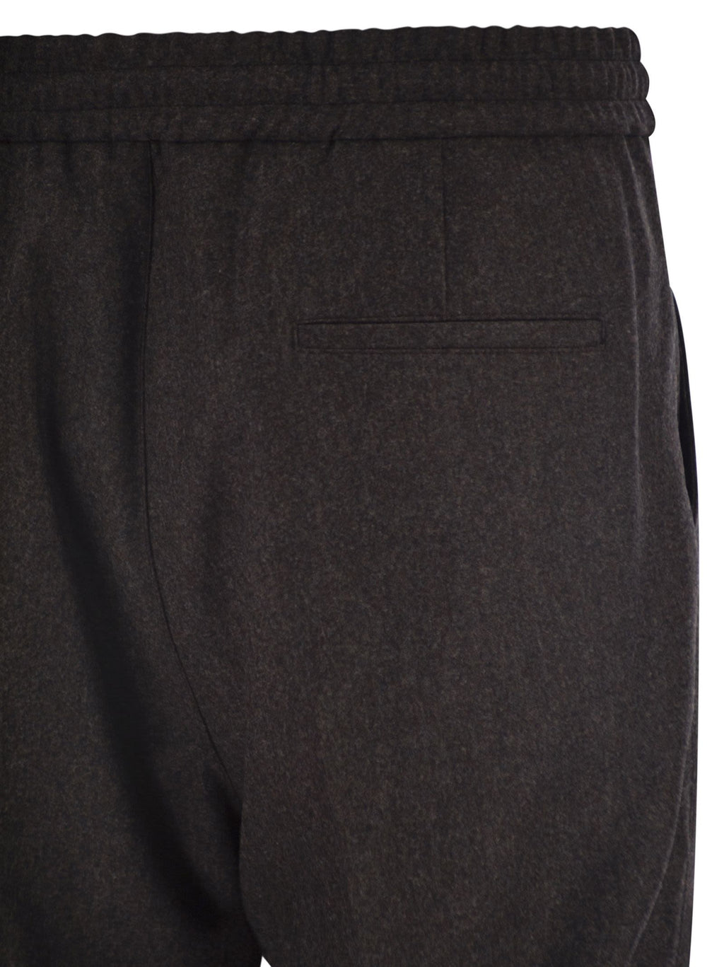 Brunello Cucinelli Men Tailored Jogger Trousers In Virgin Wool