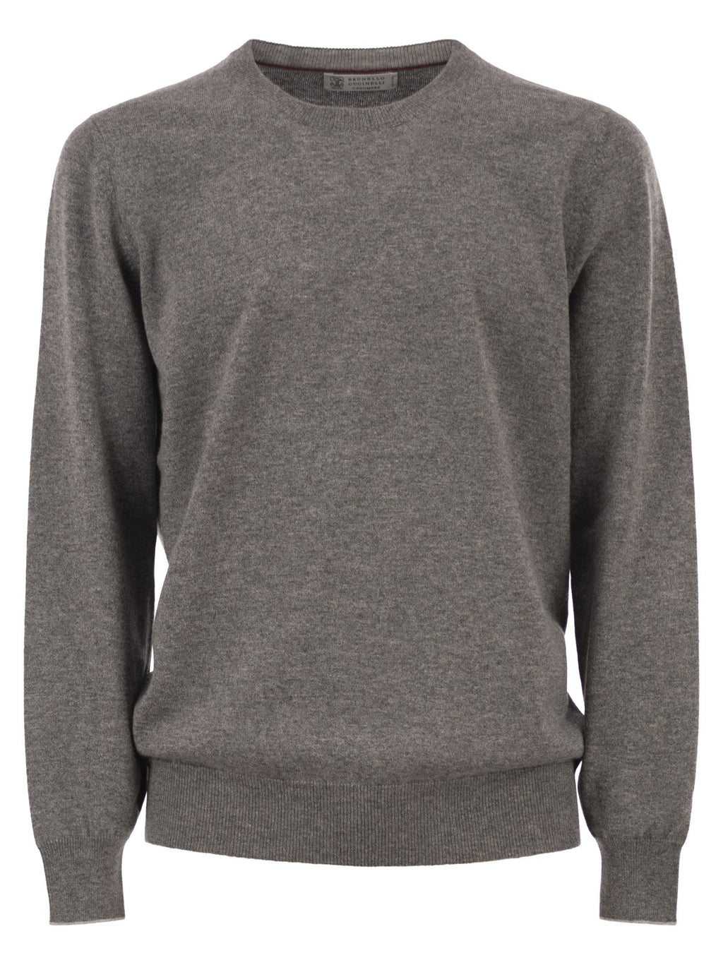 Brunello Cucinelli Men Pure Cashmere Crew-Neck Sweater
