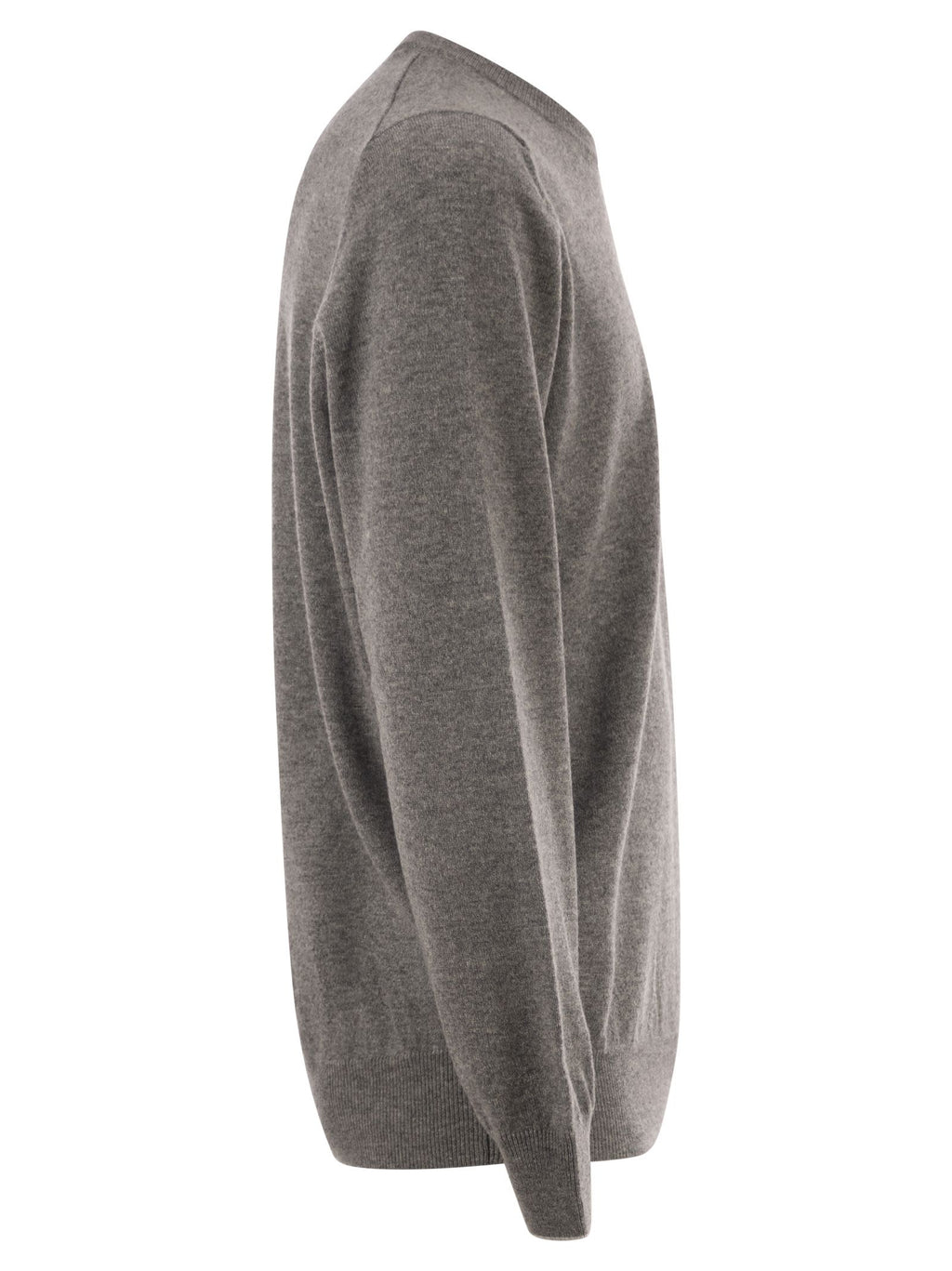 Brunello Cucinelli Men Pure Cashmere Crew-Neck Sweater