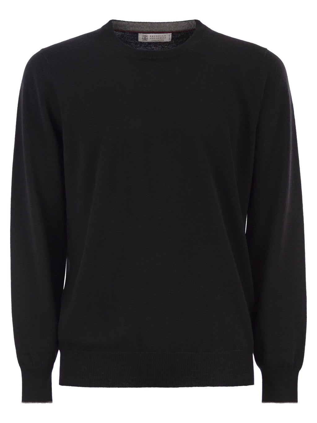 Brunello Cucinelli Men Pure Cashmere Crew-Neck Sweater