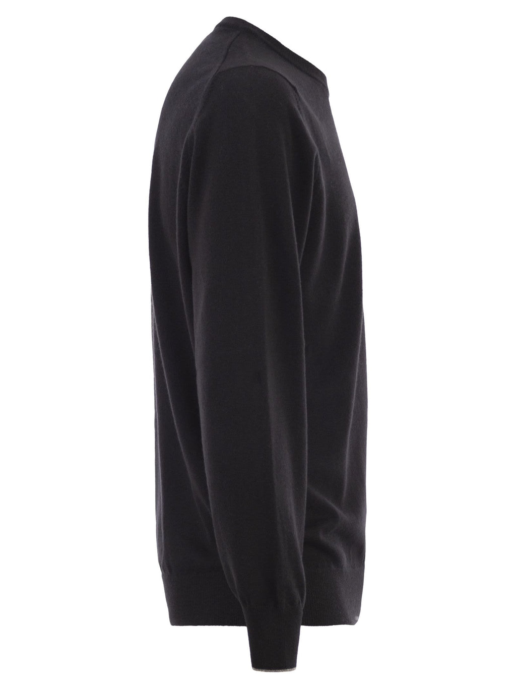 Brunello Cucinelli Men Pure Cashmere Crew-Neck Sweater