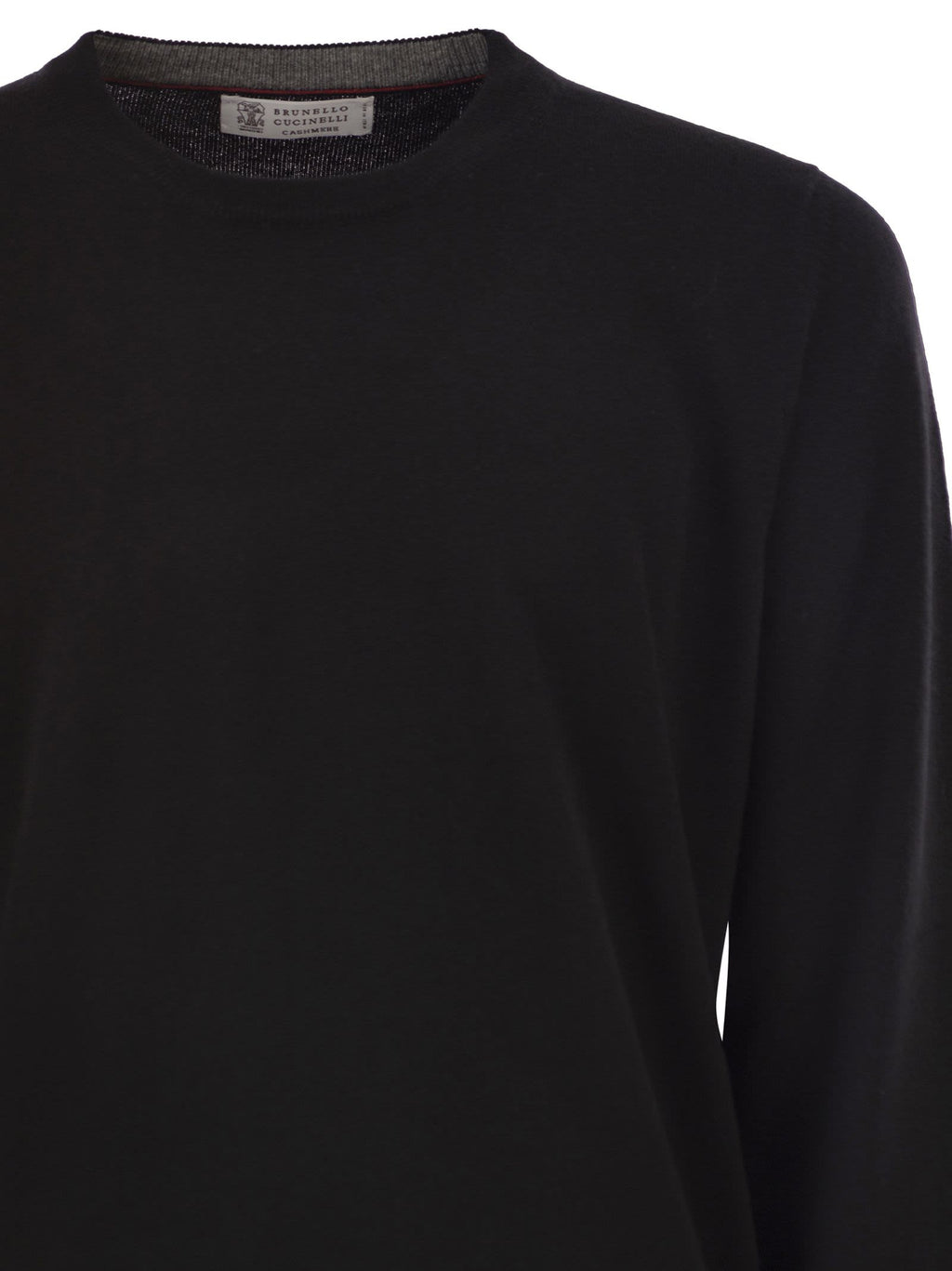 Brunello Cucinelli Men Pure Cashmere Crew-Neck Sweater