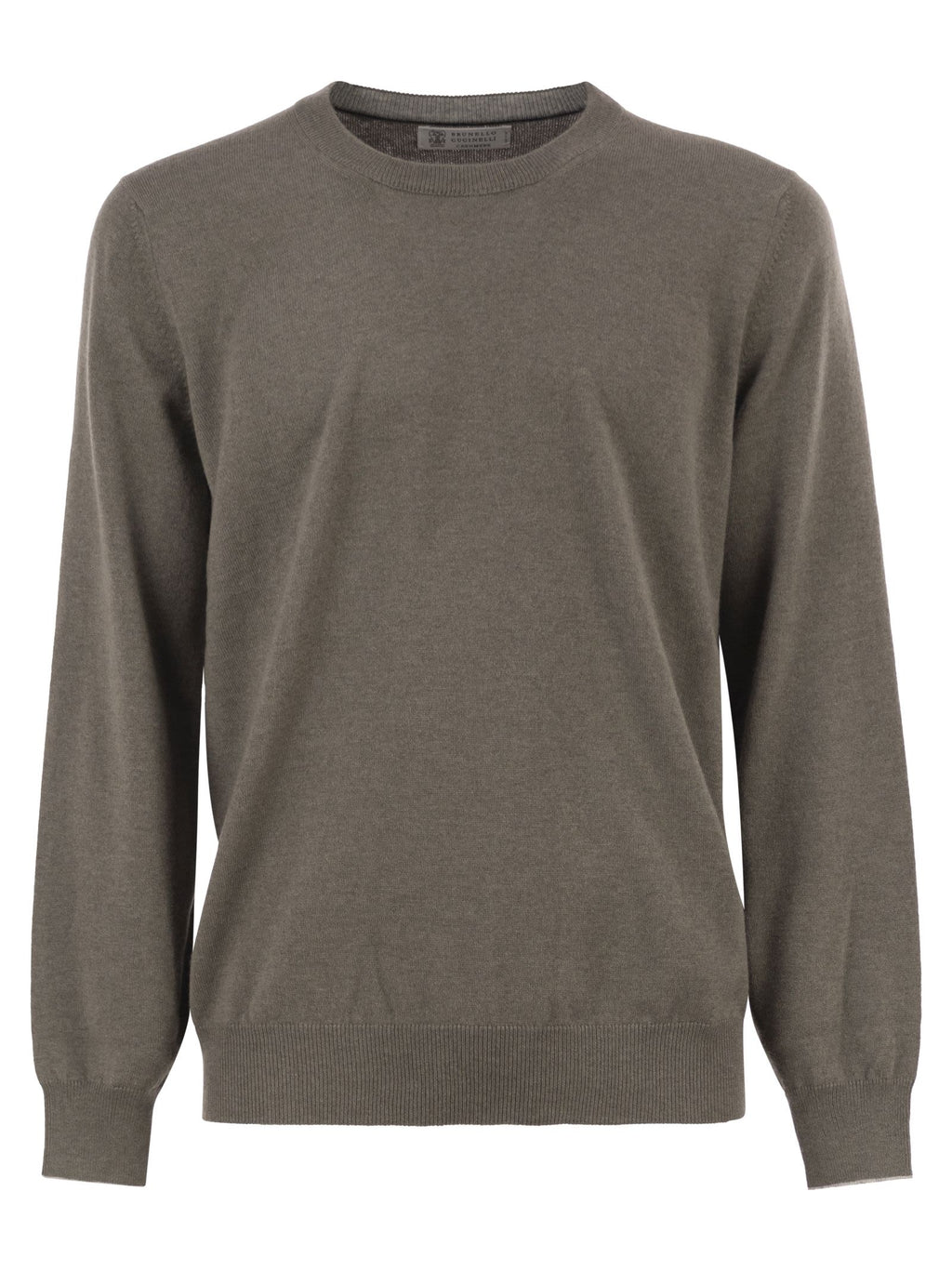 Brunello Cucinelli Men Pure Cashmere Crew-Neck Sweater