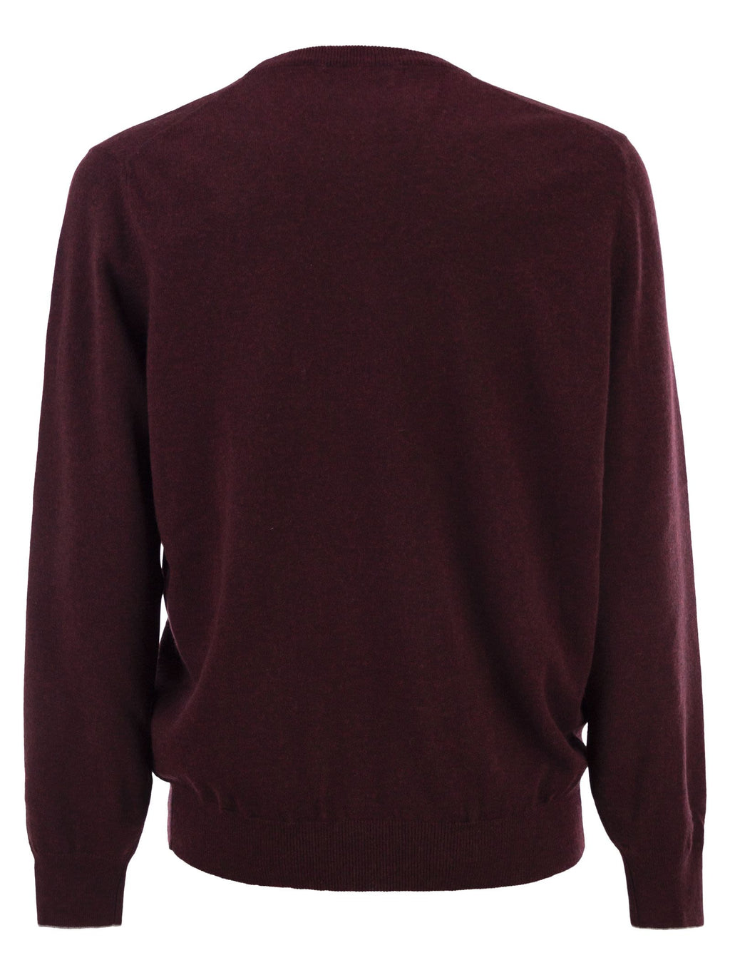 Brunello Cucinelli Men Pure Cashmere Crew-Neck Sweater