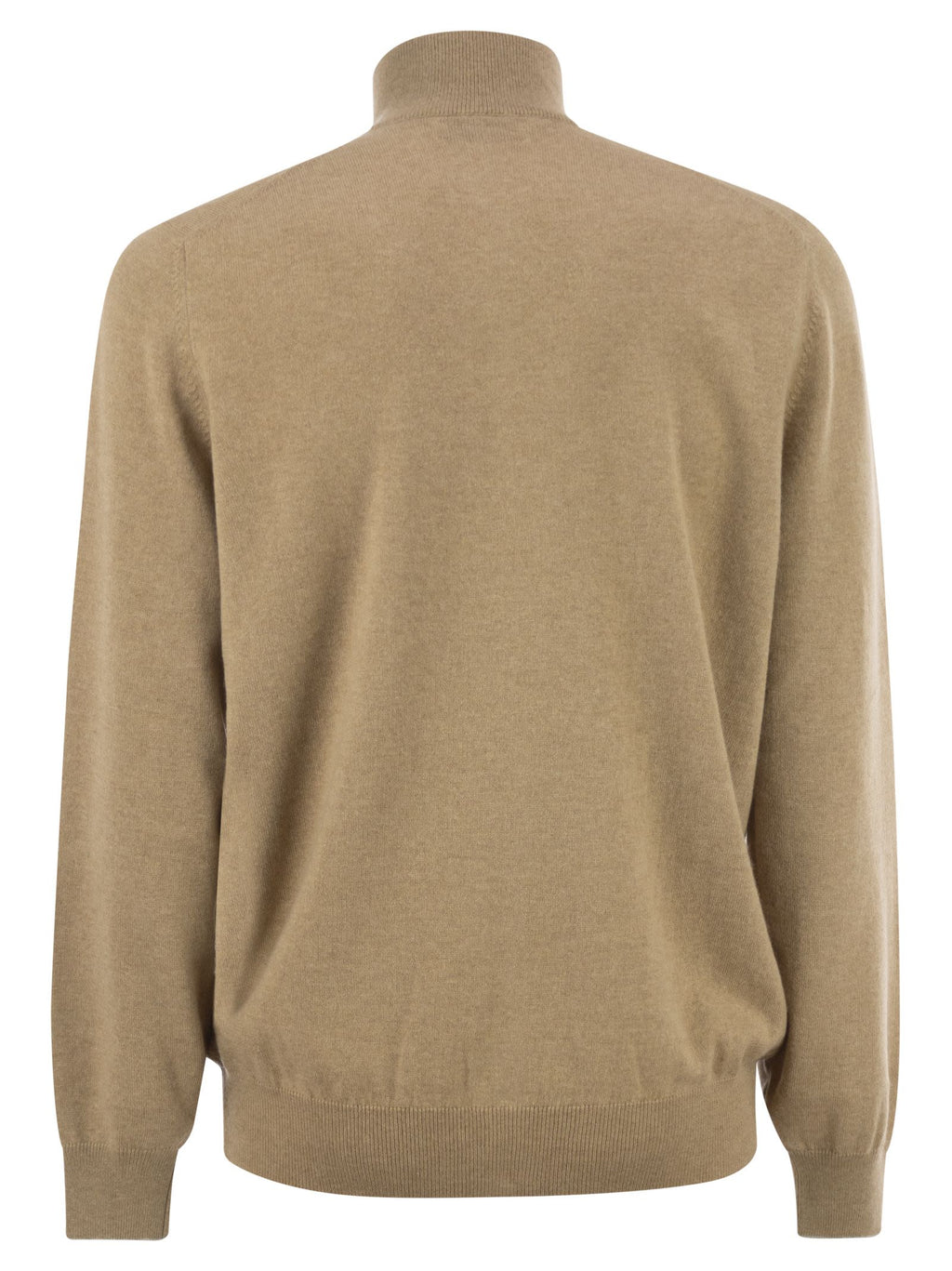 Brunello Cucinelli Men High-Necked Cashmere Cardigan With Zip