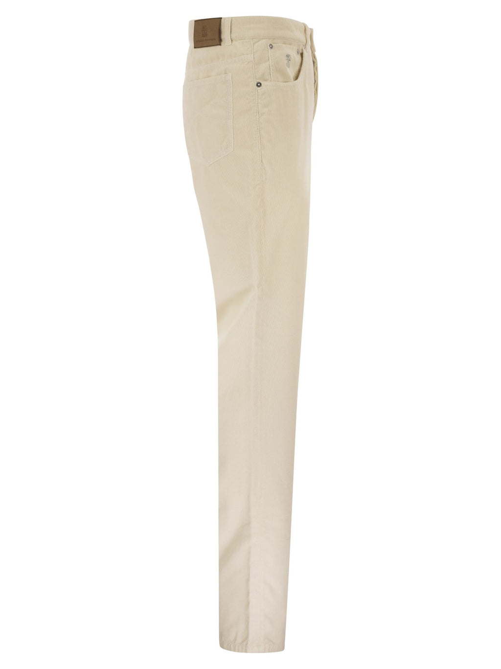 Brunello Cucinelli Men Five-Pocket Cotton Corduroy Trousers