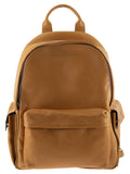 Brunello Cucinelli Men Grained Leather Backpack With Patch Pockets