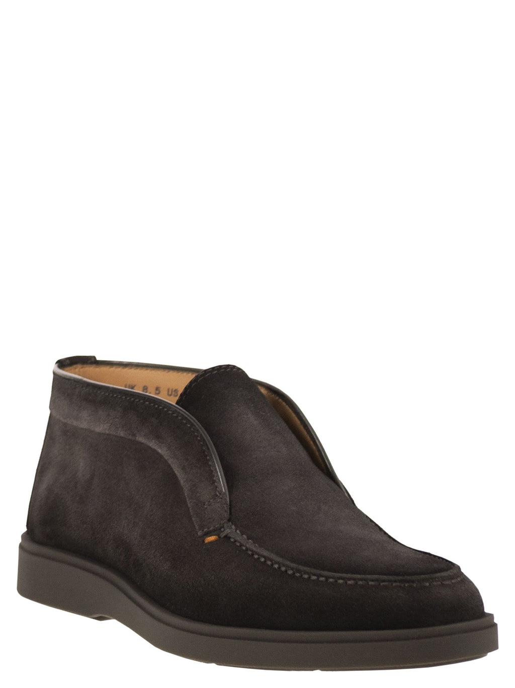 Santoni Men Suede Leather Desert Boot