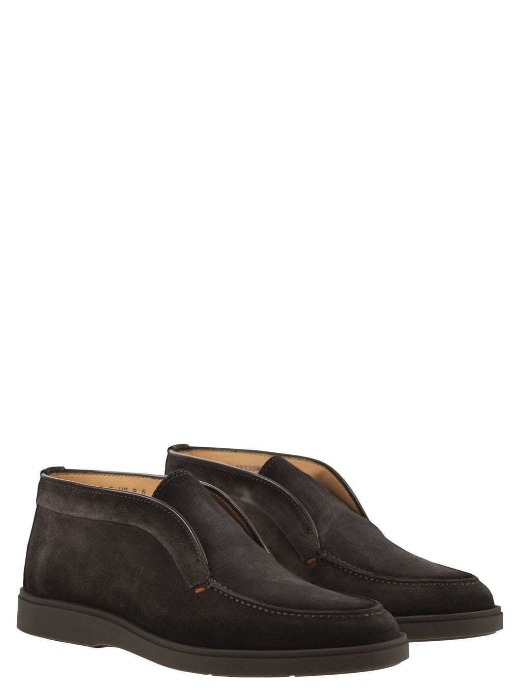 Santoni Men Suede Leather Desert Boot