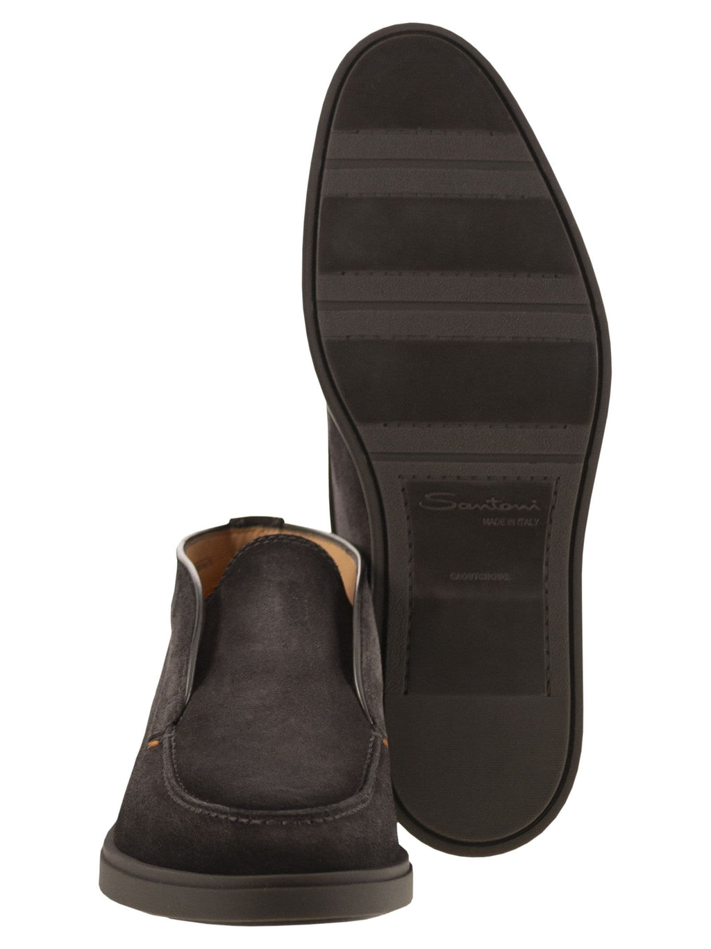 Santoni Men Suede Leather Desert Boot