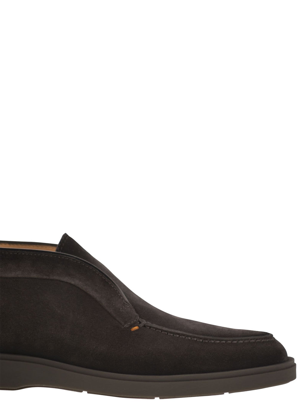 Santoni Men Suede Leather Desert Boot