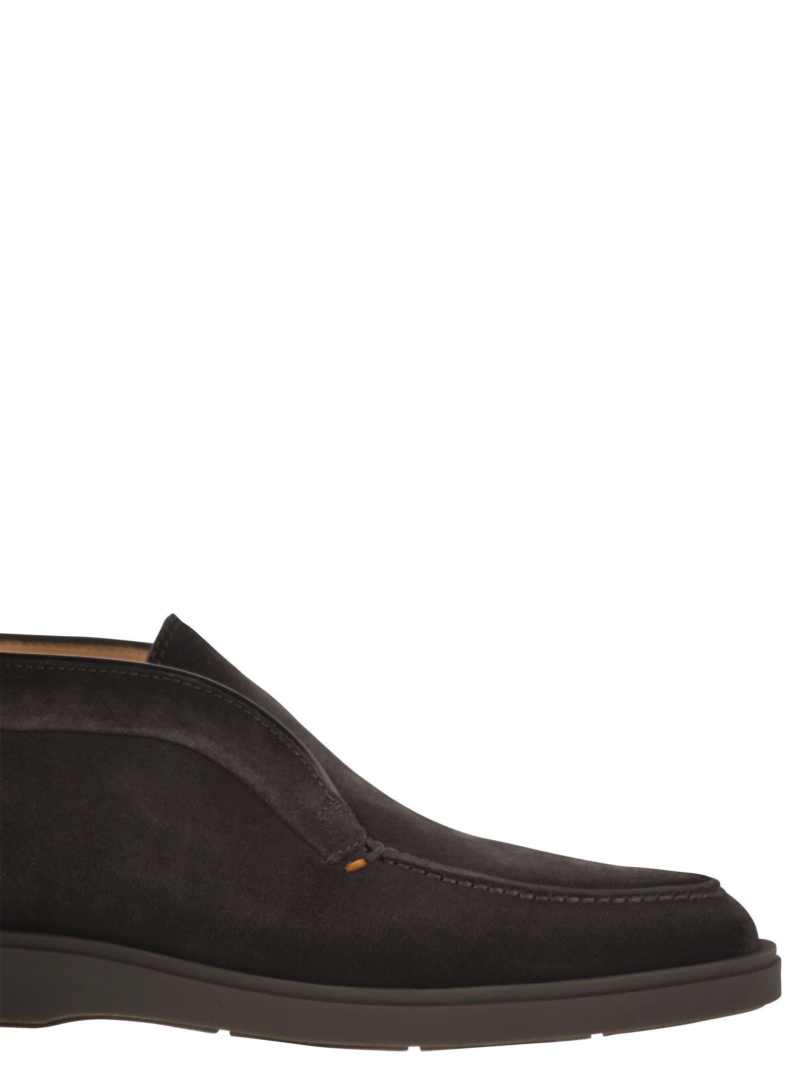 Santoni Men Suede Leather Desert Boot