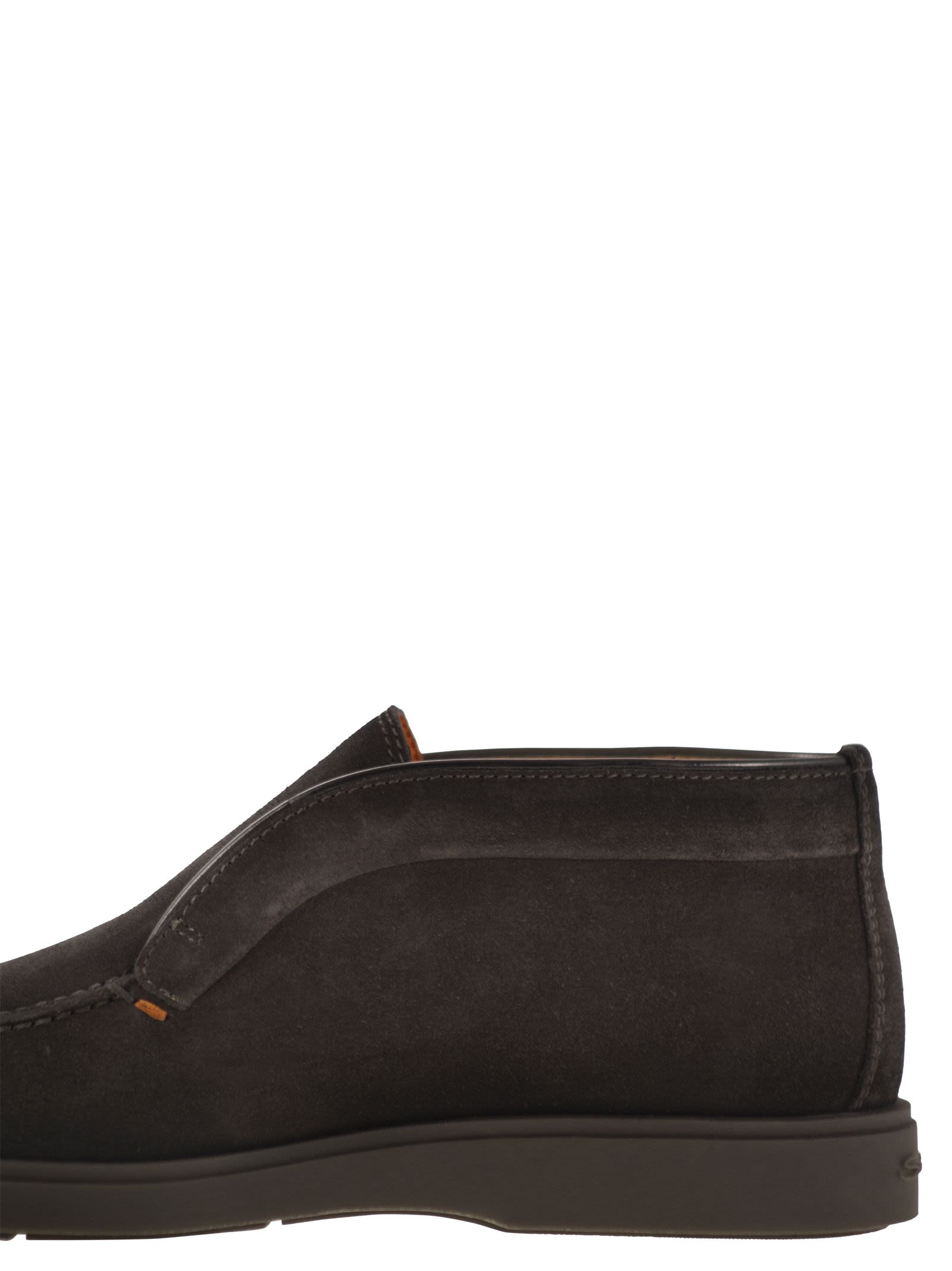 Santoni Men Suede Leather Desert Boot