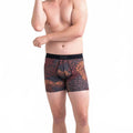 Quest Boxer Brief In River Rock Camo Clay