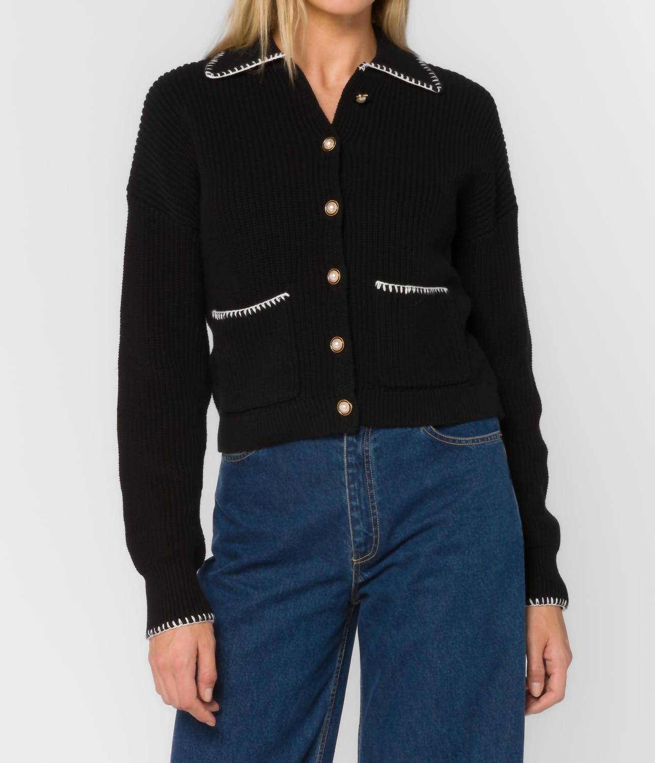 Brantley Cardigan In Black