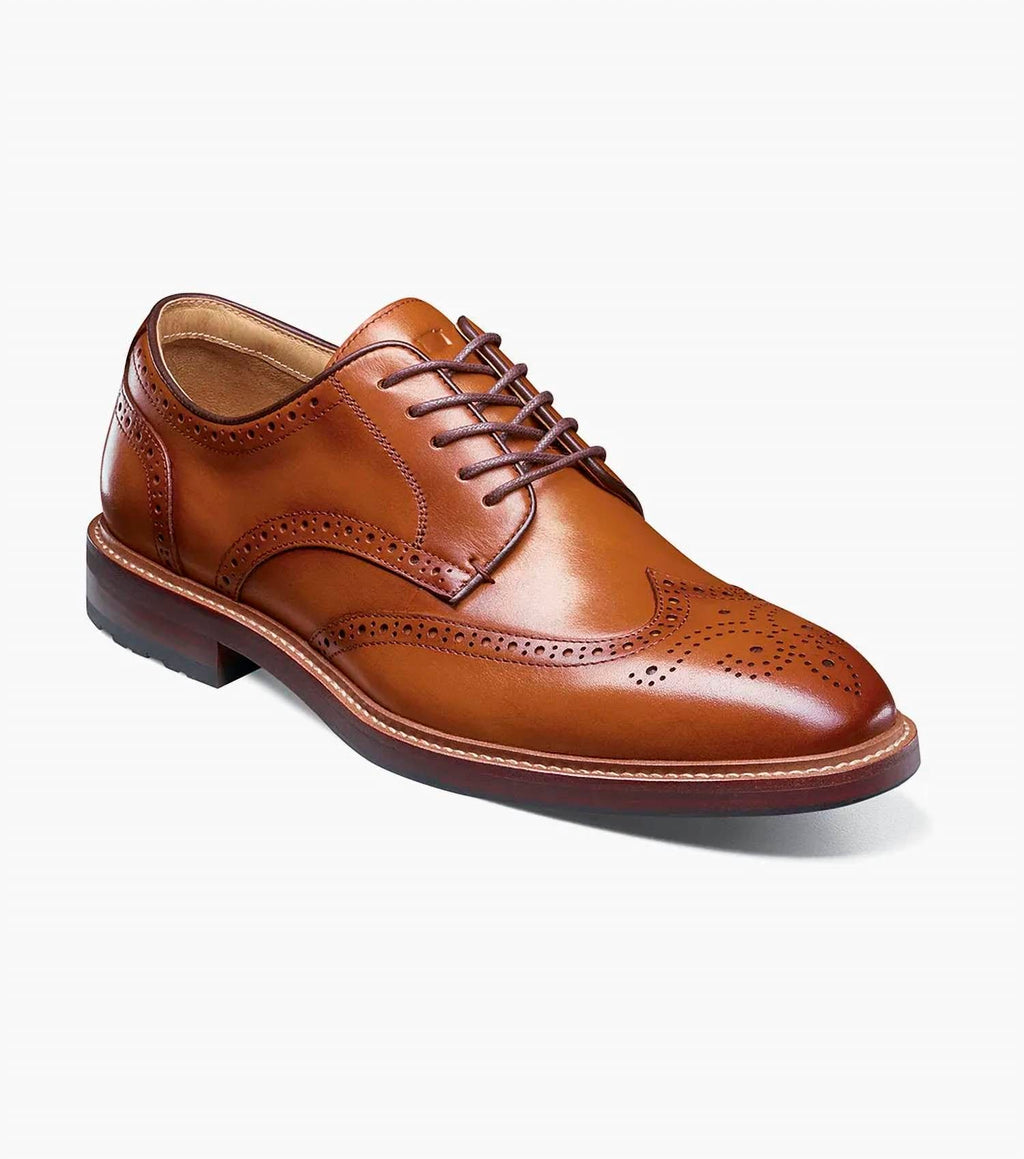 Men's Anthem Wingtip Oxford Shoes In Saddle Tan