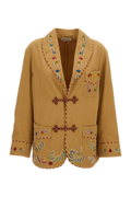 Feather Runner Smoking Jacket