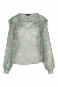 Women's Catya Blouse In Island Snake