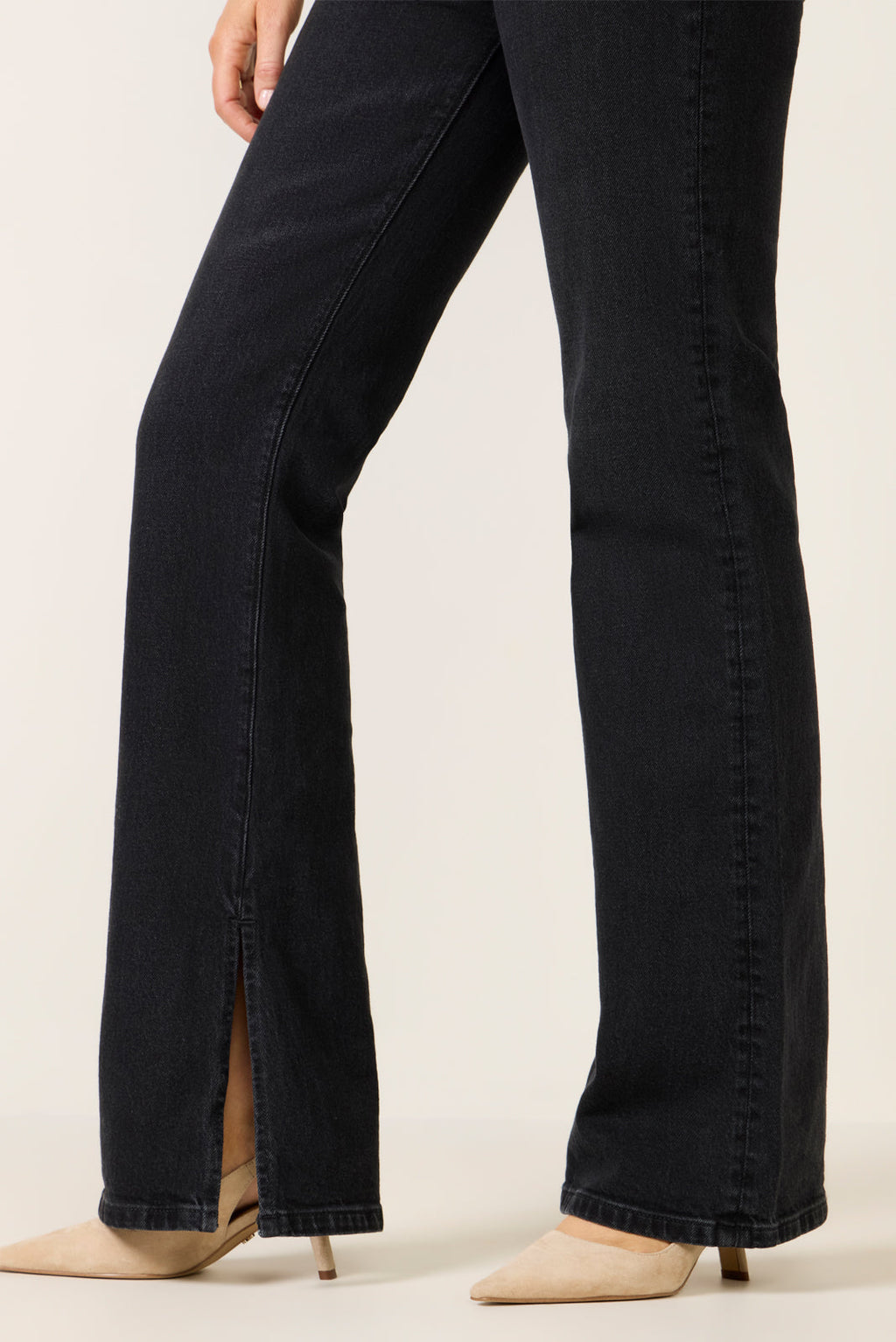 Women's Ever Vintage Bootcut w Slit 34'Jean
