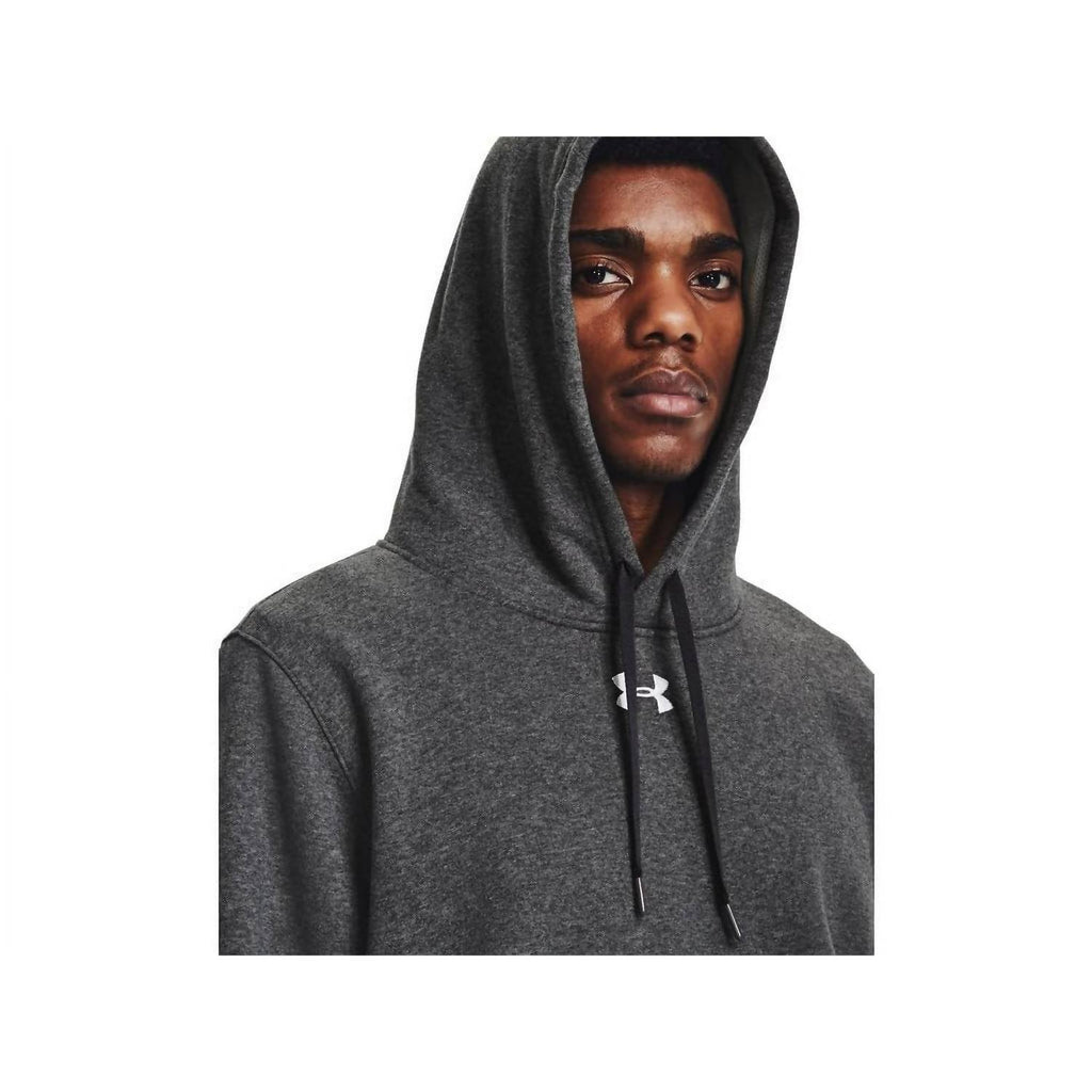 Hustle Fleece Hoody In Carbon Heather