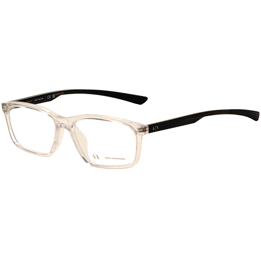 Armani Exchange Men's 56 mm White Opticals