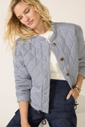 Women's Anya Railroad Stripe Quilted Jacket