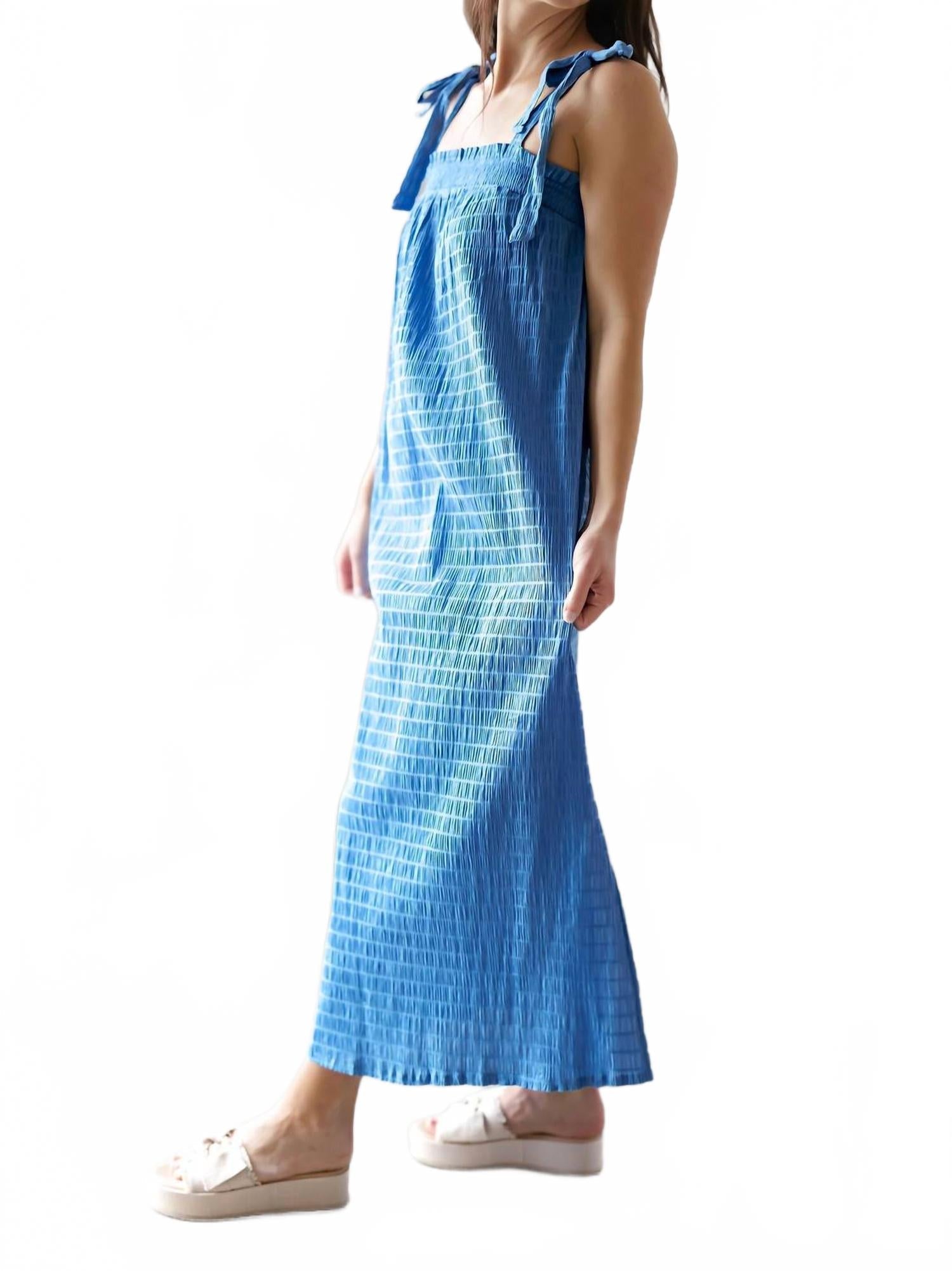 Angela Dress In Blue