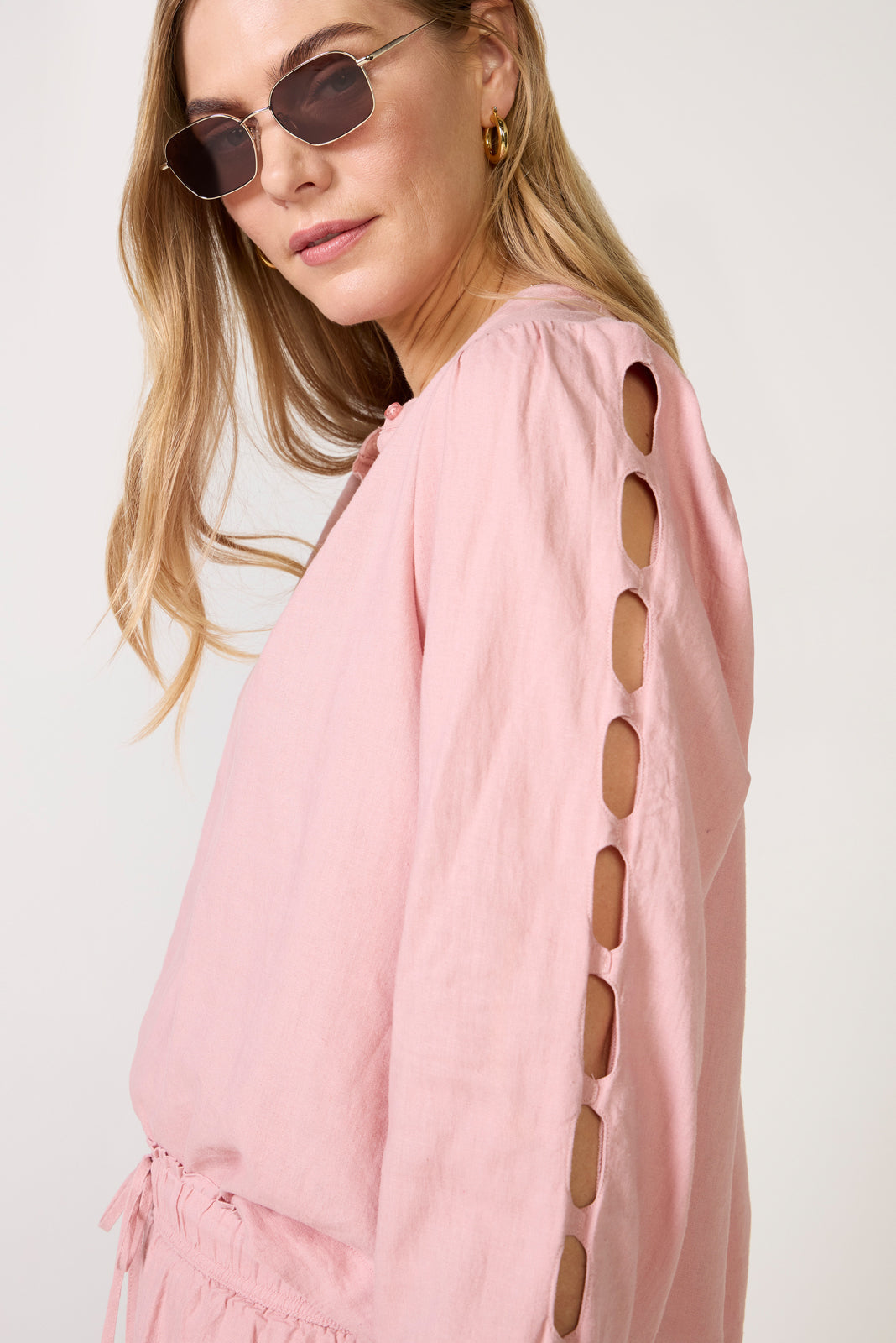 Women's Ester Linen Blouse