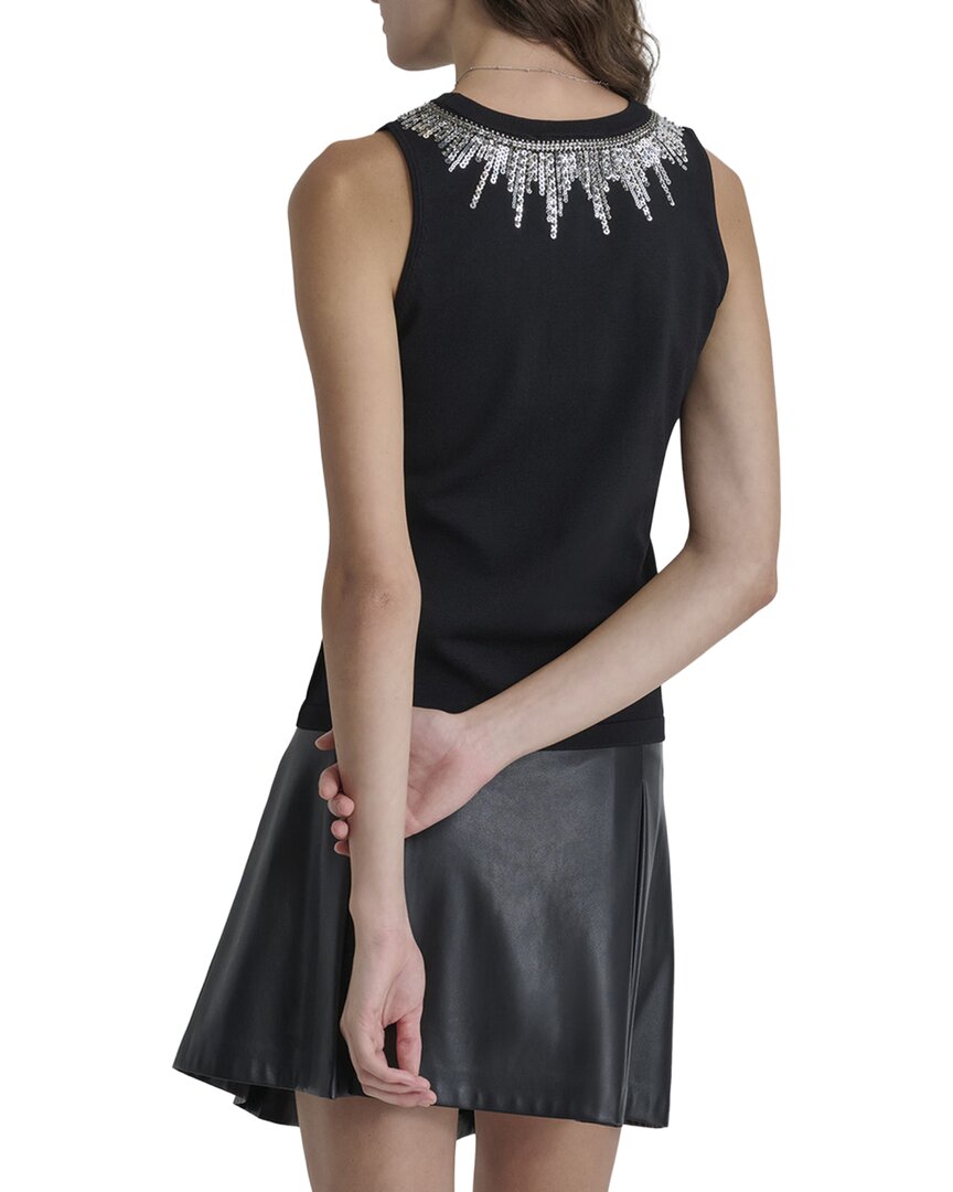 DKNY Dem Neckline Sweater