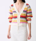 Ponte Reversible Sweater In Multicolor