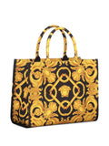 Versace Medusa Barocco Canvas Tote Bag