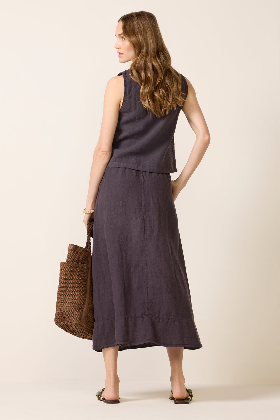 Women's Calla Linen Skirt