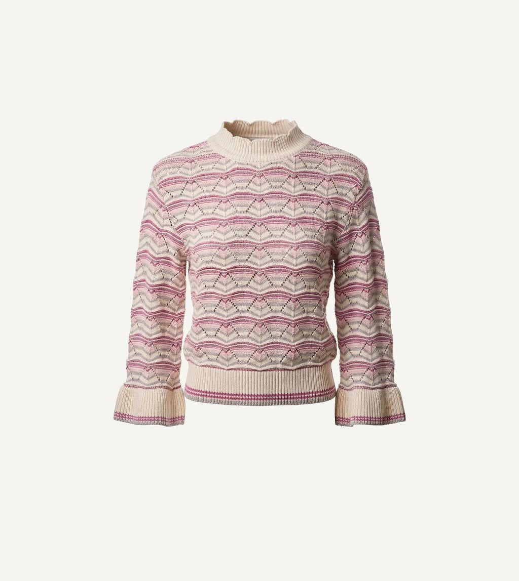Women's Deedee Sweater In Ivory Multi