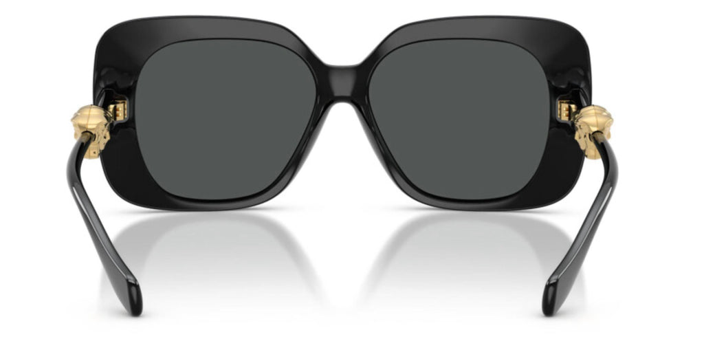 Women's Square Sunglasses In Black Dark Grey