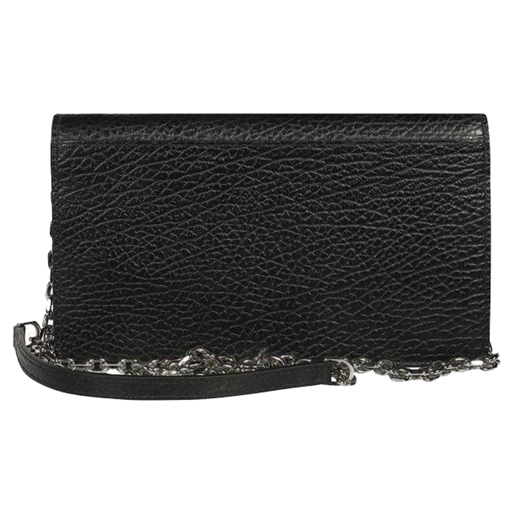 Stitched Chain Wallet Shoulder Bag