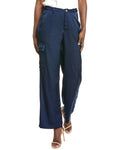 Gracia Satin Wide Leg Pant